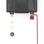 Автомобильный инвертор TopON TOP-PI201 200W 1 розетка, 2 USB, LCD экран, пиковая мощность 400W Черный