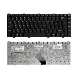 Клавиатура для ноутбука Asus Z96, S96, Z62, Z84 Series. Г-образный Enter. Черная, без рамки. PN: V020662AK1.