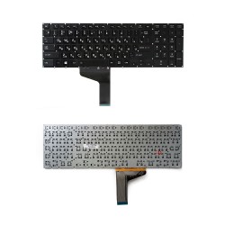 Клавиатура для ноутбука Toshiba Satellite P50, P55 Series. Плоский Enter. Черная, без рамки. PN: 9Z.N7TSV.021, 0KN0-C35RU11.