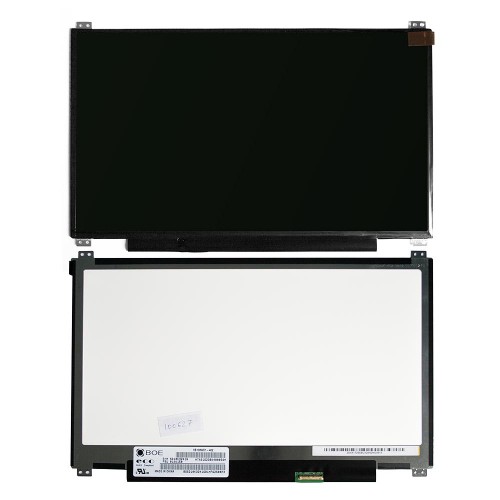 Матрица для ноутбука 13.3 1366х768 WXGA, 30 pin eDP, Slim, LED, TN, крепления сверху/снизу (уши), матовая. PN: HB133WX1-402.