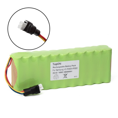 Аккумулятор для робота-пылесоса Samsung VC-RS60, VC-RS60H, VC-RS62, VC-RS62H Hauzen Series. 26.4V 3600mAh Ni-MH. PN: DJ96-0079A.