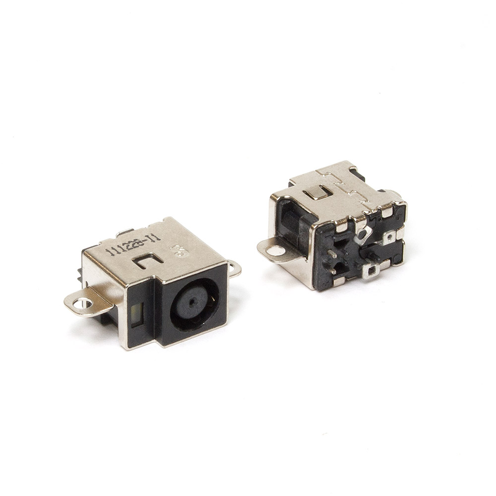 Разъем питания PJ058.1 для ноутбука HP Pavilion DV6, DV7, M7 Series. 7.4x5.0 mm с иглой. Без кабеля. PN: 678222-YD1, 682058-001, 681973-001.
