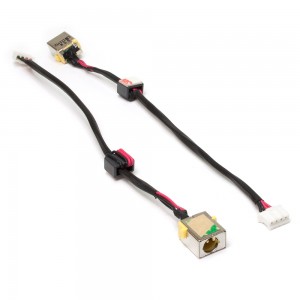 Разъем питания PJ338 для ноутбука Acer Aspire 5250, 5750, E1-531, V3-551 Series. 5.5x1.7 mm. С кабелем 15 см. PN: 50.AT902.101, DC301003R00.