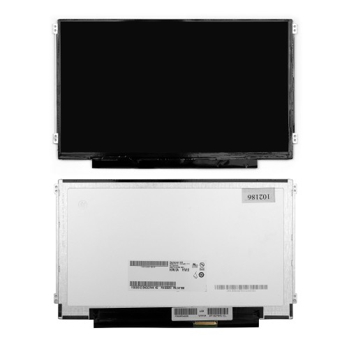 Матрица для ноутбука 11.6 1366x768 WXGA, 40 pin LVDS, Slim, LED, TN, крепления слева/справа (уши), матовая. PN: N116BGE-L42.