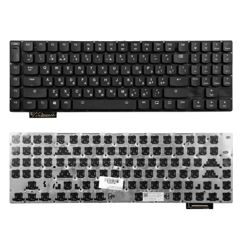 Клавиатура для ноутбука Lenovo IdeaPad Y900-17ISK, Y910-17ISK, Y920-17IKB Series. Плоский enter. Черная, без рамки. С подсветкой. PN: SN20K12940.