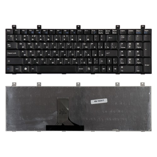 Клавиатура для ноутбука Toshiba Satellite P100, M60 Series. Плоский Enter. Черная, без рамки. PN: MP-07A56CU-442, AEBD10I7015-RU, AEBD10IU011-US