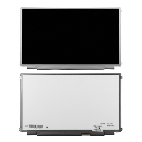 Матрица для ноутбука 13.3 1600x900 HD+, 40 pin LVDS, Slim, LED, IPS, крепления слева/справа (уши), глянцевая. PN: LP133WD2 (SL)(B2).