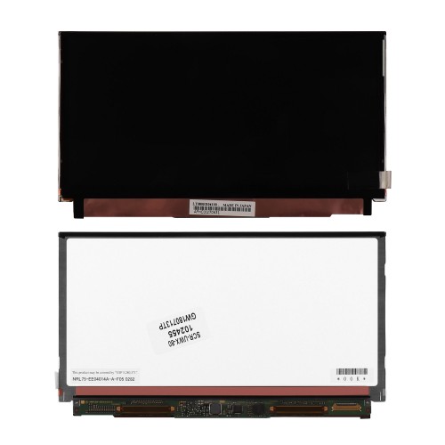 Матрица для ноутбука 8 1600x768 UWXGA, 30 pin LVDS, Slim, LED, TN, без крепления, матовая. PN: LT080EE04100.