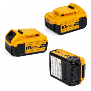 Аккумулятор для DeWalt 18V 5.0Ah (Li-ion) PN: DCB184.
