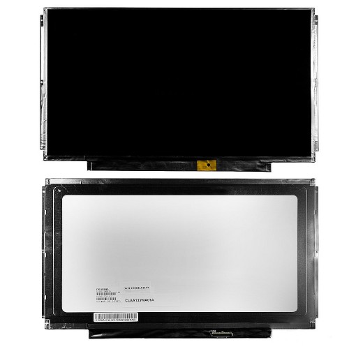 Матрица для ноутбука 13.3 1366x768 WXGA, 40 pin LVDS, Slim, LED, TN, крепления планки, глянцевая. PN: LP133WH2