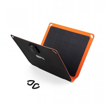 Солнечная батарея TOP-SOLAR-10 10W USB 5V 2A, складная на 2 секции