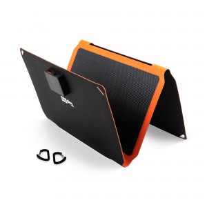Солнечная батарея TOP-SOLAR-20 20W DC 19.8V, USB QC, складная на 3 секции