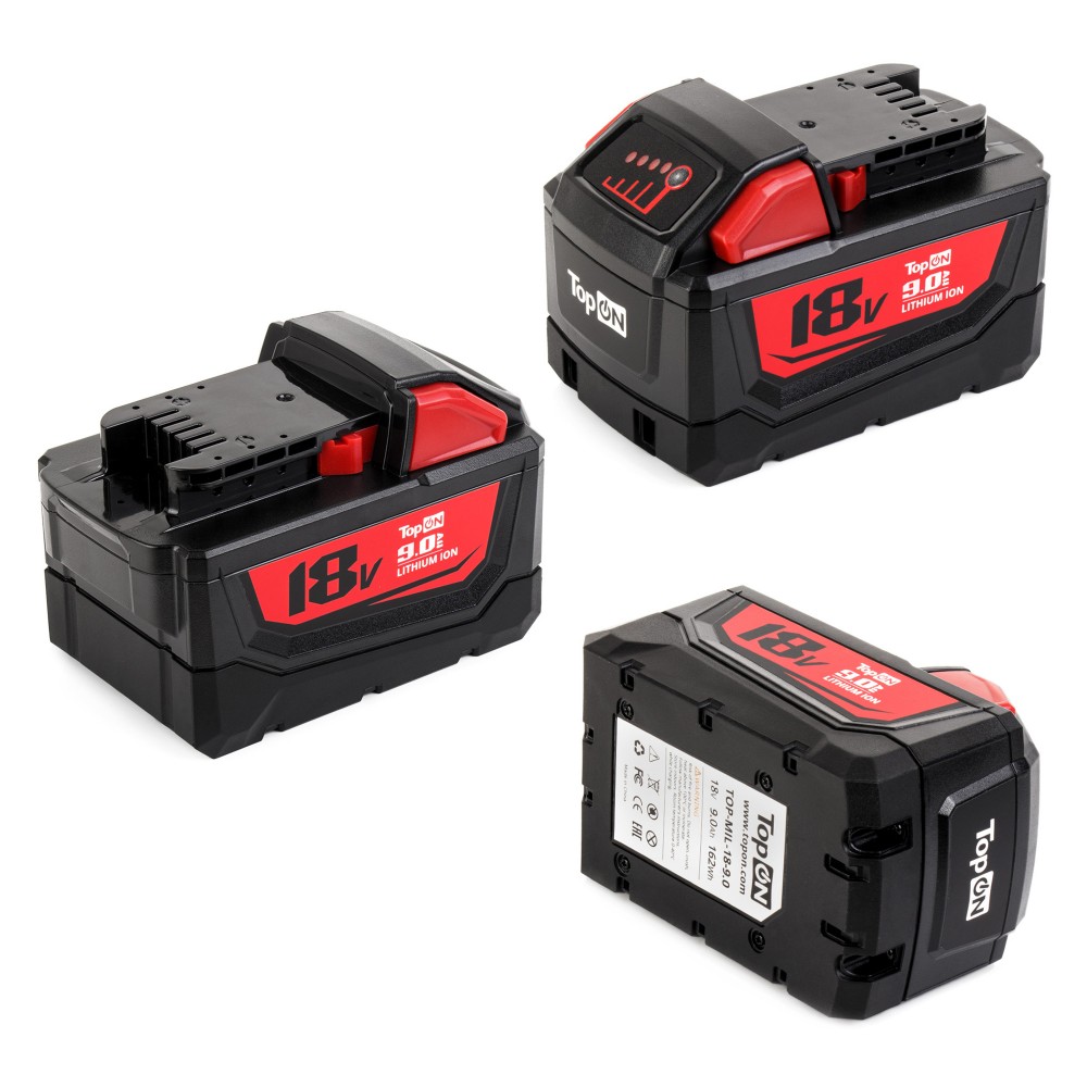 Аккумулятор для Milwaukee 18V 9.0Ah (Li-ion) PN: M18 B9