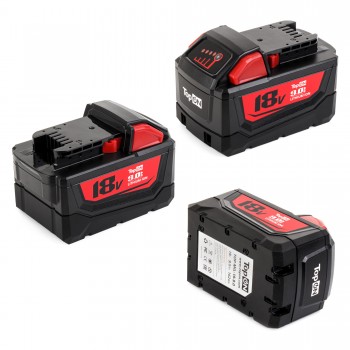 Аккумулятор для Milwaukee 18V 9.0Ah (Li-ion) PN: M18 B9