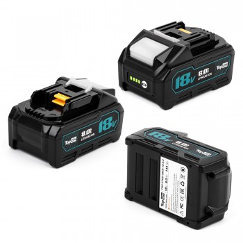 Аккумулятор для Makita BL1860B 18V 8.0Ah (Li-ion) PN: 197422-4