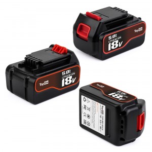 Аккумулятор для Black+Decker 18V 5.0Ah (Li-ion) PN: BL4018-XJ