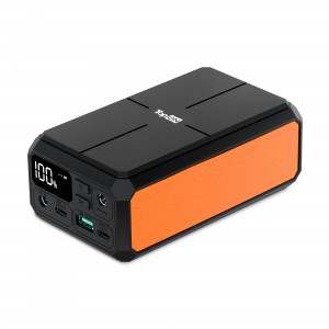 Внешний аккумулятор TopON TOP-MAX3 30000mAh (111Wh) Type-C1 PD 100W, Type-C2  PPS 27W, USB 22.5W, DC 12V-24V 84W, Qi 10W Черный