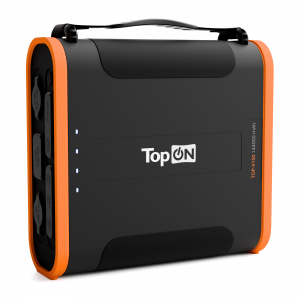 Внешний аккумулятор TopON TOP-X150 144000mAh Type-C PD 100W, USB QC3.0, 2 авторозетки 180W, SH50 Anderson 300W, фонарь, LiFePO4. Черный