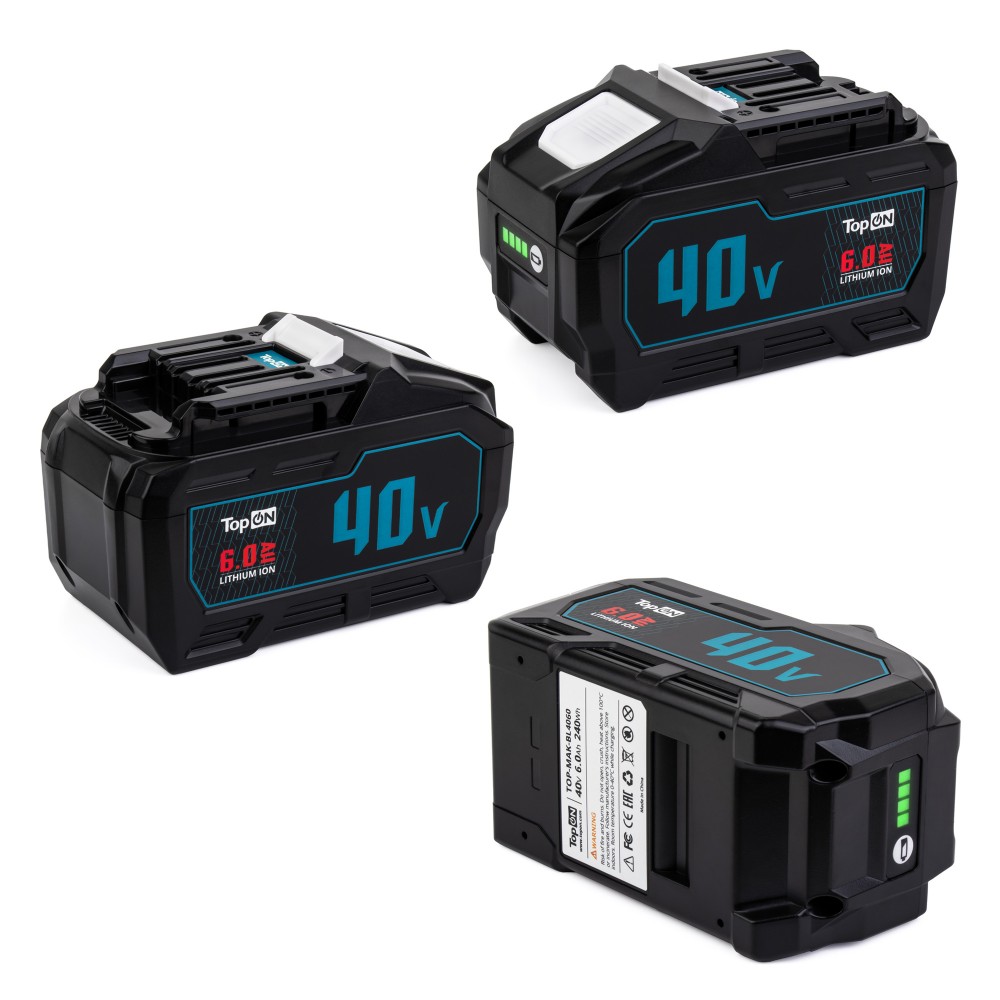 Аккумулятор для Makita BL4060 40V 6.0Ah (Li-ion) PN: 191L47-8