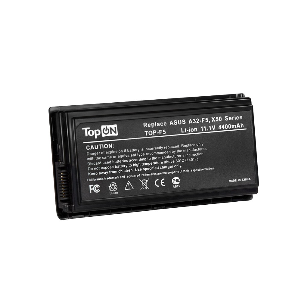 Аккумулятор для ноутбука Asus F5, X50, X59 11.1V 4400mAh PN: A32-F5