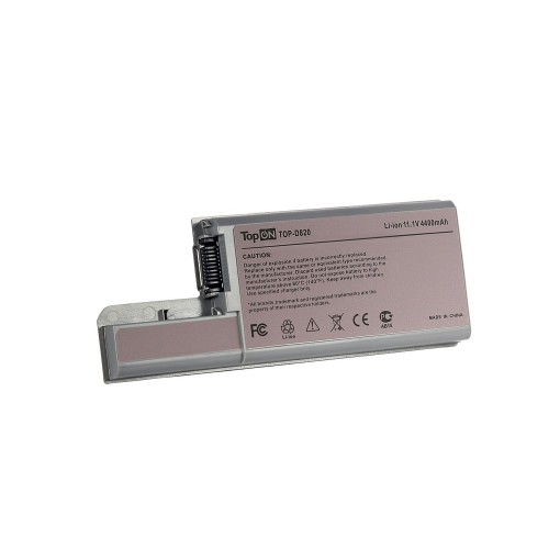 Аккумулятор для ноутбука Dell Latitude D531, D820, D830, Precision M65, M4300 Series. 11.1V 4400mAh 49Wh. PN: CF623, DF192. Серый.