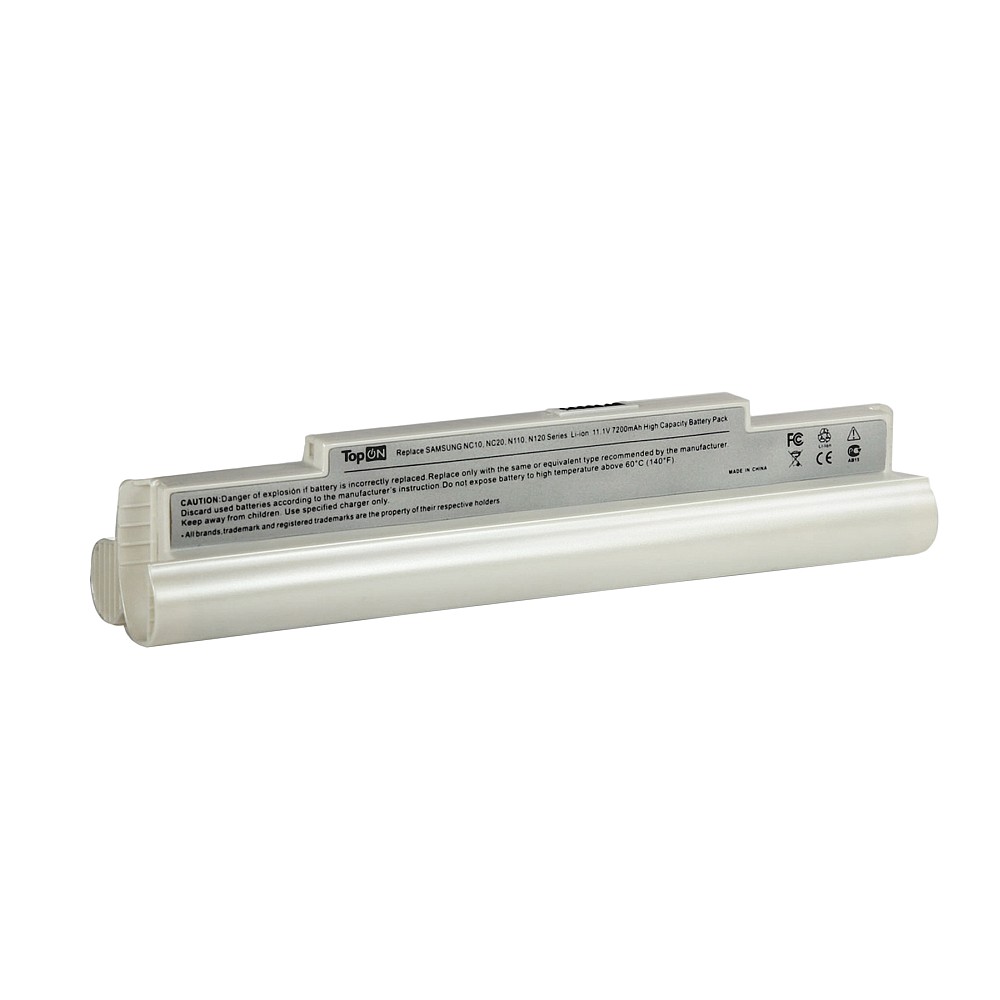 Аккумулятор для ноутбука Samsung NC10, NC20, N110 11.1V 7200mAh PN: PL8NC6W Усиленный, Белый