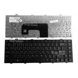 Клавиатура для ноутбука Dell Studio 14z, 1440, 1450 Series. Плоский Enter. Черная, без рамки. PN:NSK-DJC0R.