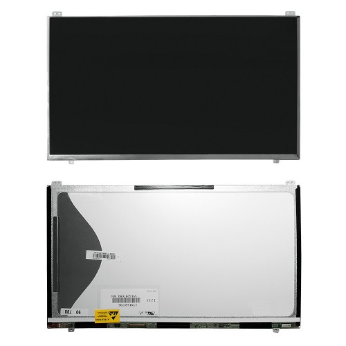 Матрица для ноутбука 15.6 1600x900 HD+, 40 pin LVDS, Slim, LED, TN, крепления сверху/снизу (уши), матовая. PN: LTN156KT06-801.