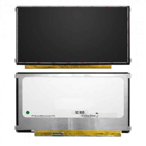 Матрица для ноутбука 11.6 1920x1080 FHD, 30 pin eDP, Slim, LED, AAS, крепления слева/справа (уши), матовая. PN: N116HSE-EA1.