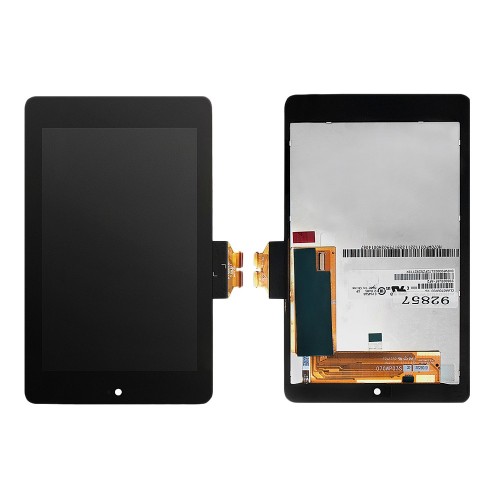 Дисплей, матрица и тачскрин для планшета 7.0 1280х800 WXGA, 31 pin IPS, Asus Google Nexus 7. PN: CLAA070WP03 XG, HV070WX2 F0.3. Черный.