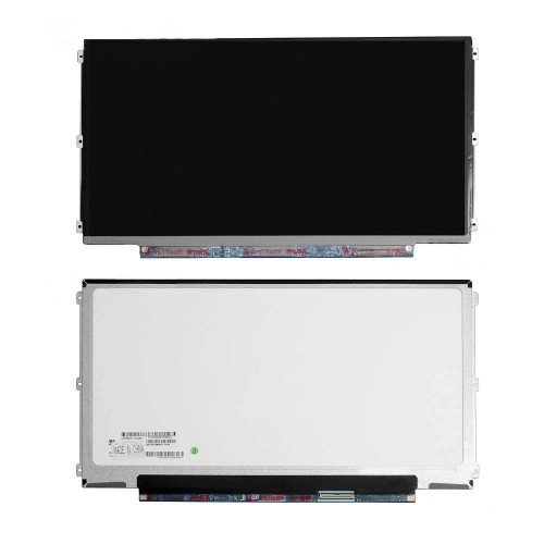 Матрица для ноутбука 12.5 1366x768 WXGA, 40 pin LVDS, Slim, LED, TN, крепления слева/справа (уши), глянцевая. PN: LP125WH2 (TL)(B1).